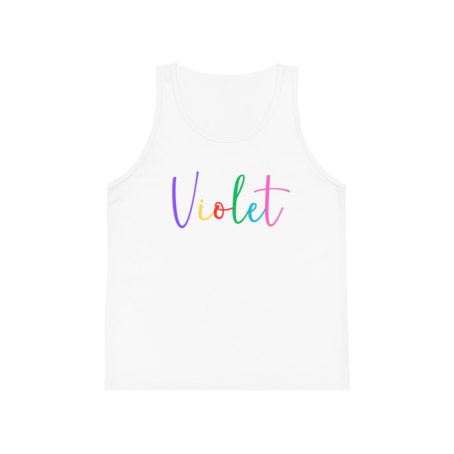 Violet - Kid's Jersey Tank Top