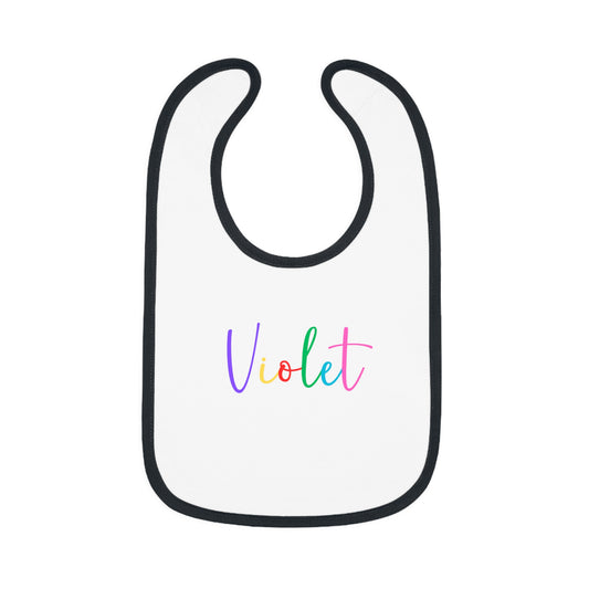 Violet - Baby Bib