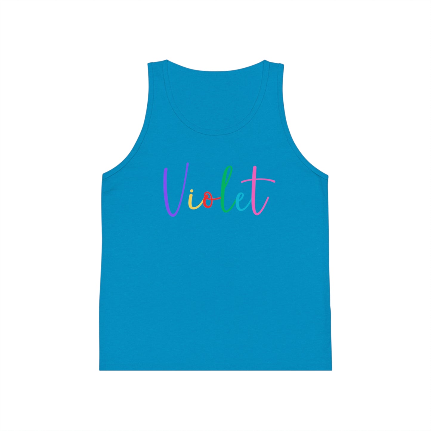 Violet - Kid's Jersey Tank Top