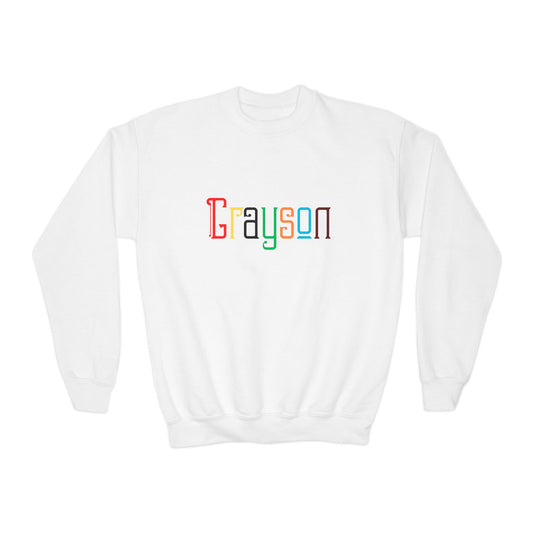 Grayson - Youth Crewneck Sweatshirt