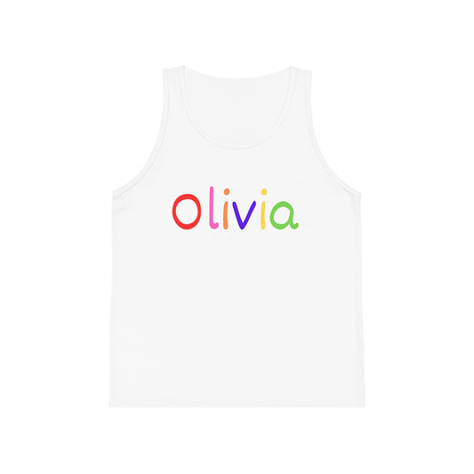 Olivia - Kid's Jersey Tank Top