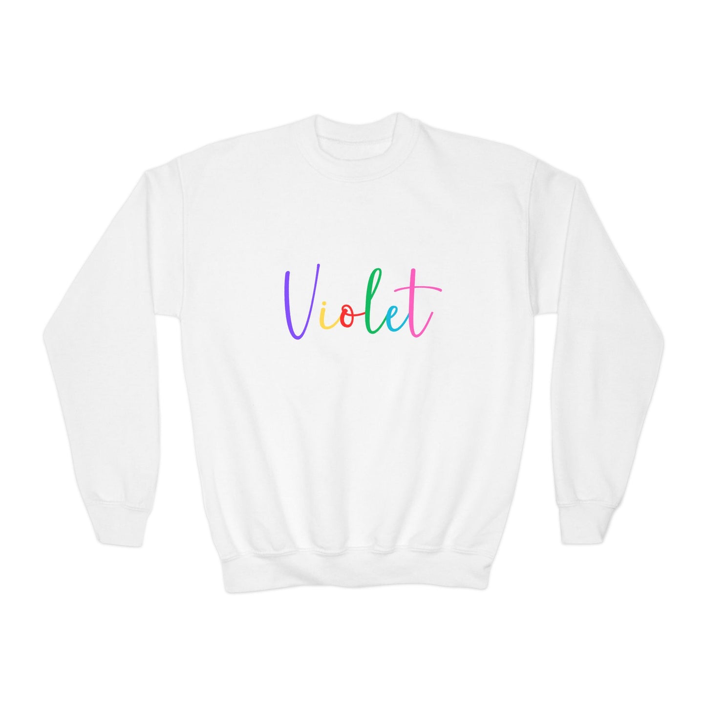 Violet - Youth Crewneck Sweatshirt