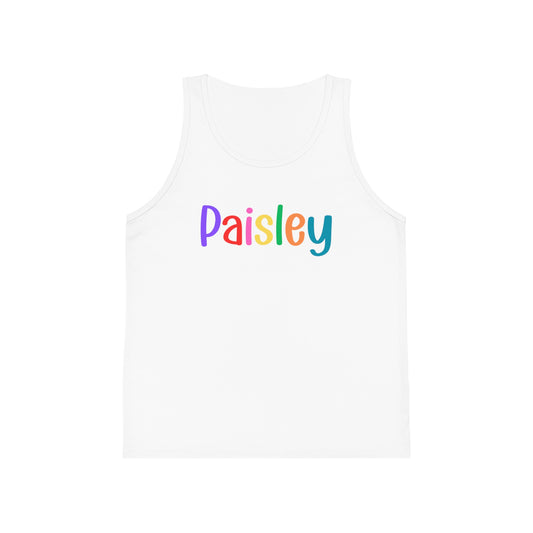 Paisley - Kid's Jersey Tank Top