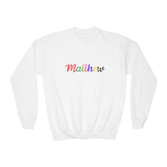 Matthew - Youth Crewneck Sweatshirt