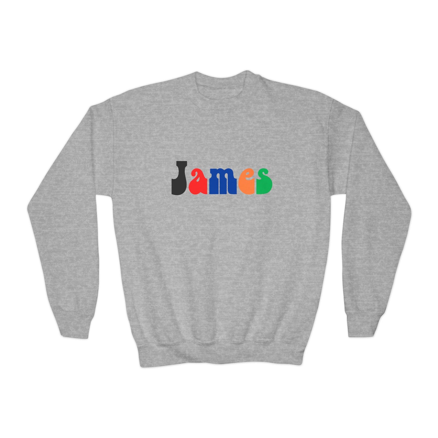 James - Youth Crewneck Sweatshirt