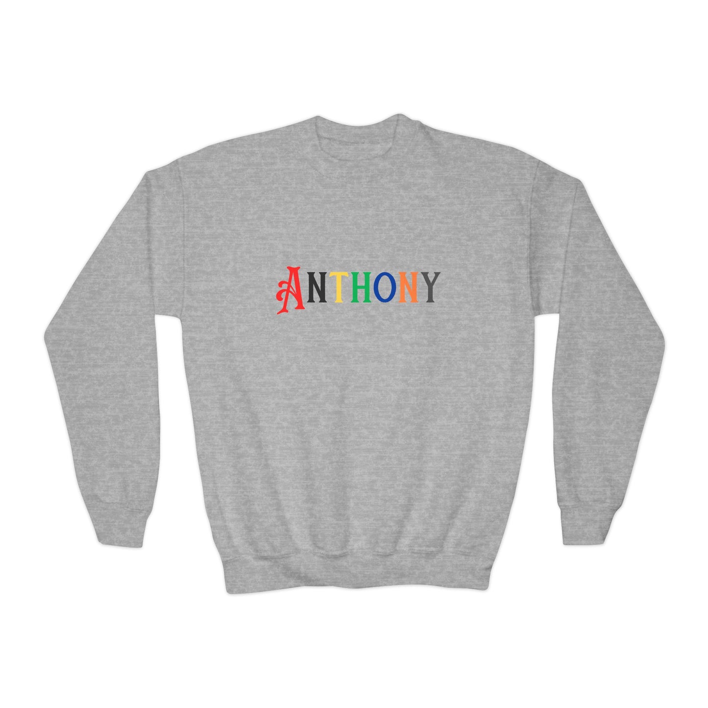 Anthony - Youth Crewneck Sweatshirt