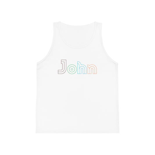 John - Kid's Jersey Tank Top