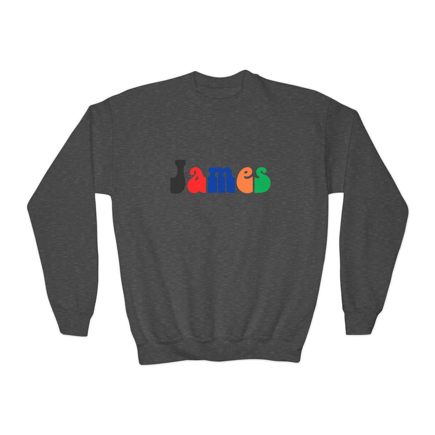 James - Youth Crewneck Sweatshirt