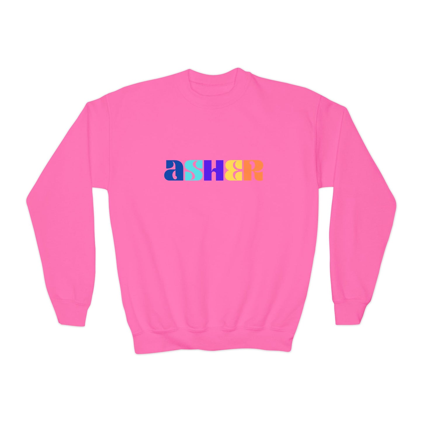 Asher - Youth Crewneck Sweatshirt