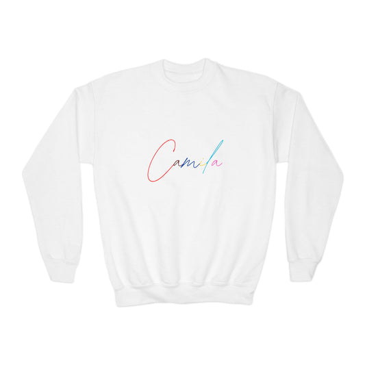 Camila - Youth Crewneck Sweatshirt