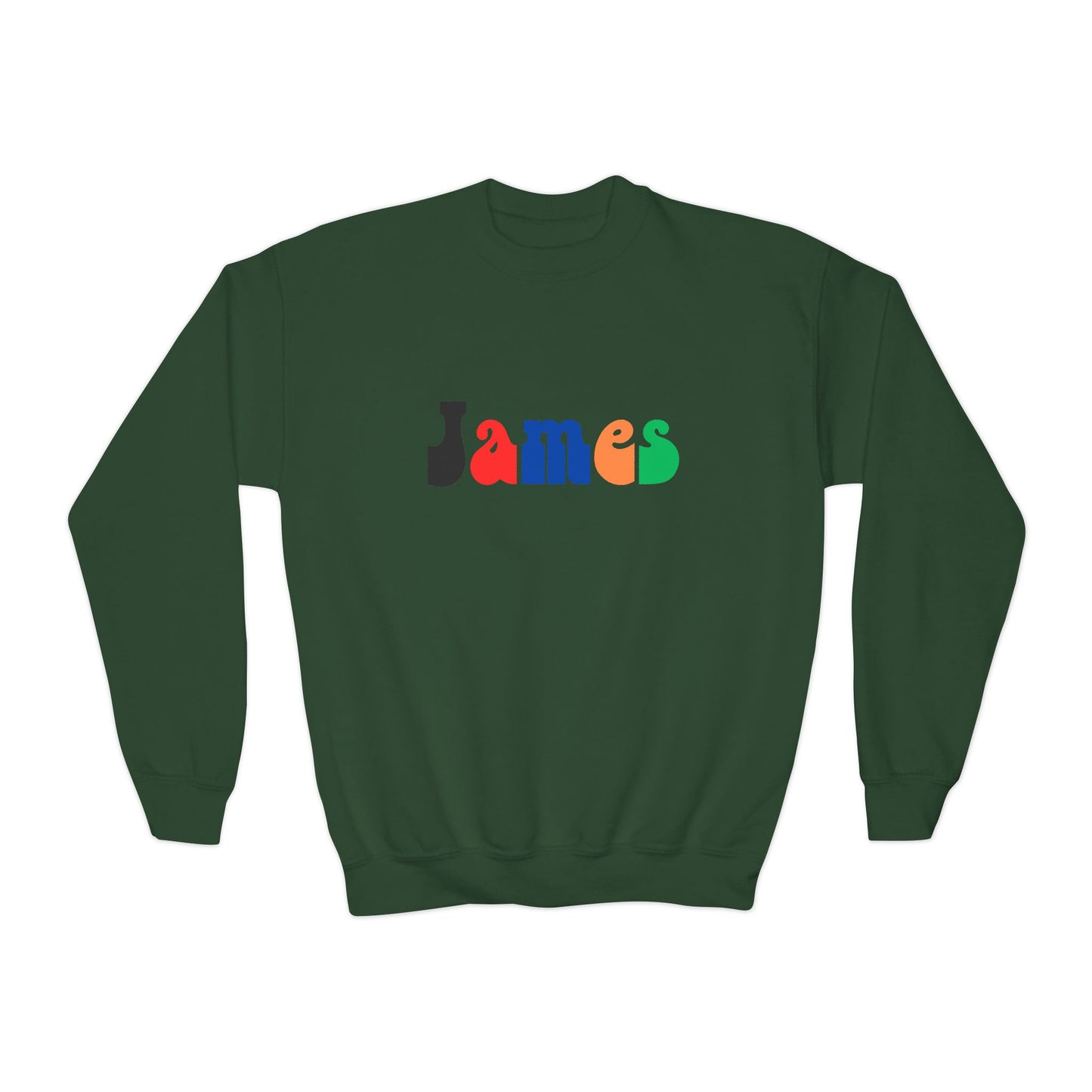 James - Youth Crewneck Sweatshirt