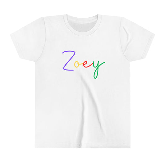 Zoey - Youth Short Sleeve Tee