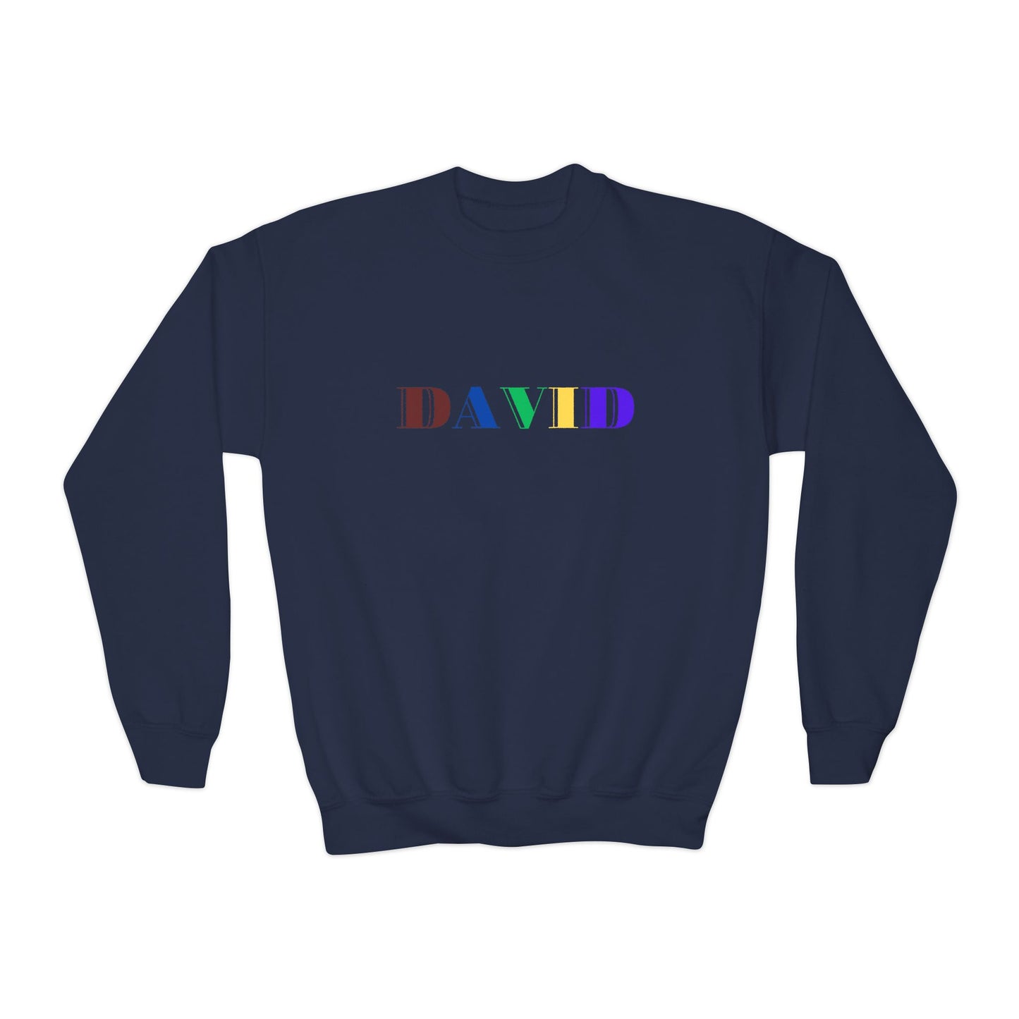 David - Youth Crewneck Sweatshirt