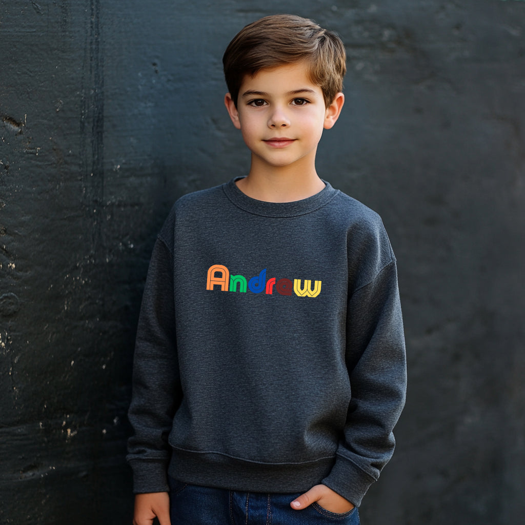 Andrew - Youth Crewneck Sweatshirt