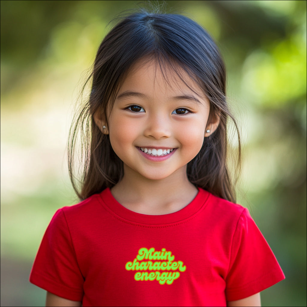 Toddler T-shirt - Main character energy