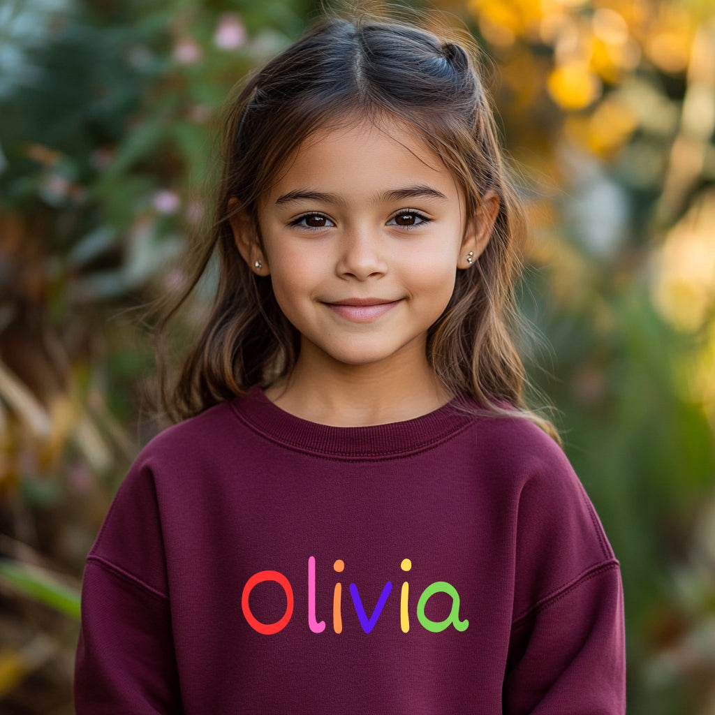 Olivia - Youth Crewneck Sweatshirt