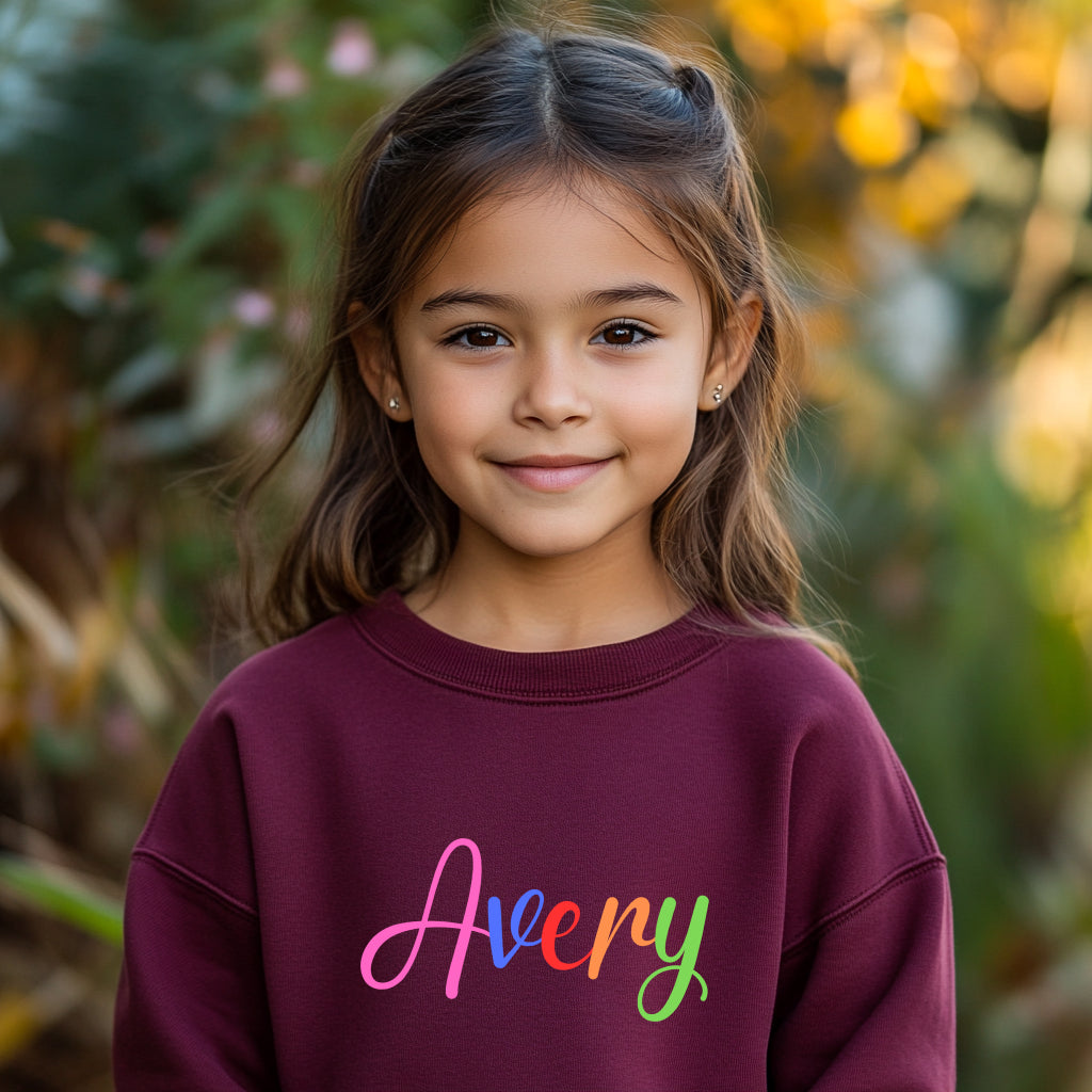 Avery - Youth Crewneck Sweatshirt