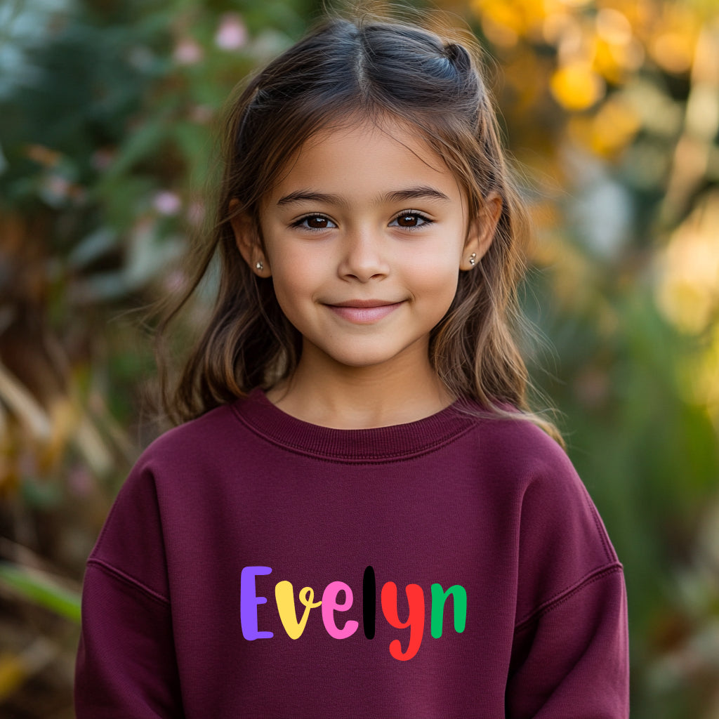 Evelyn - Youth Crewneck Sweatshirt