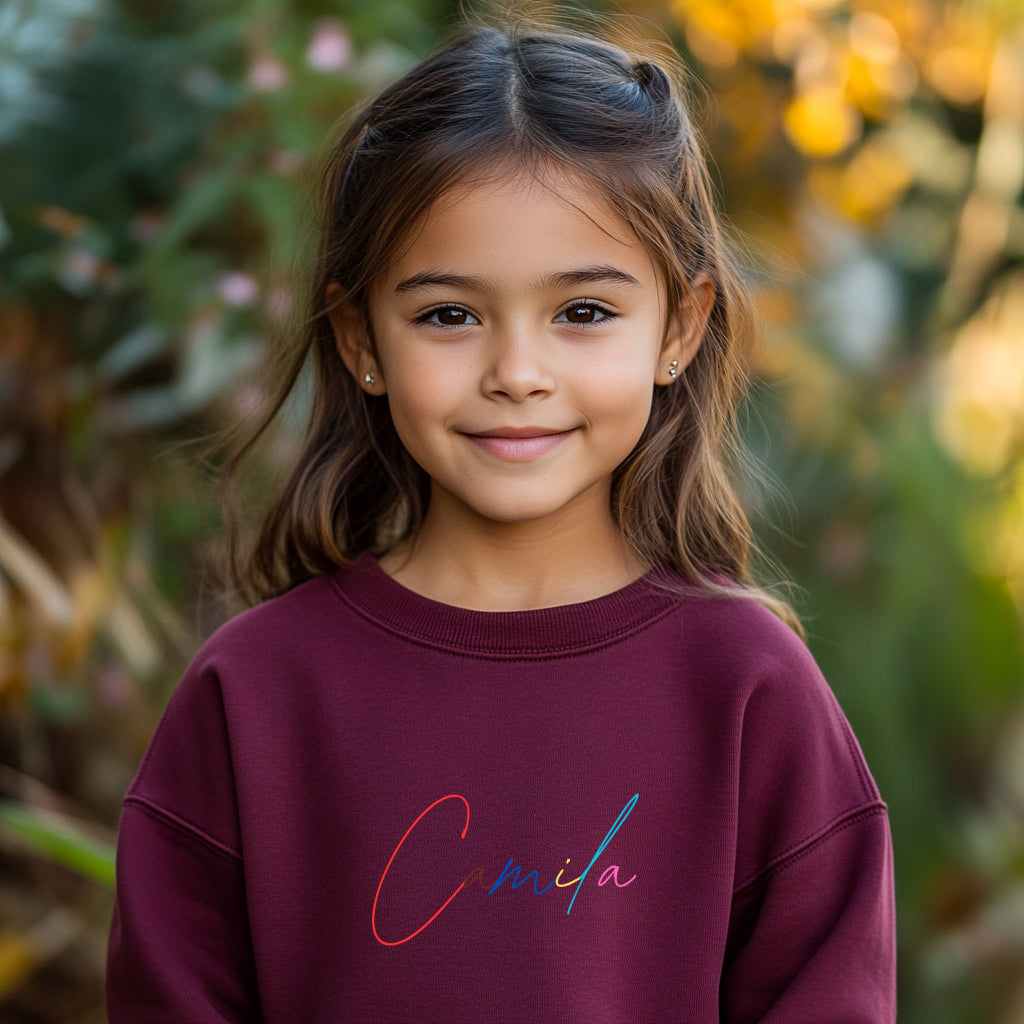 Camila - Youth Crewneck Sweatshirt