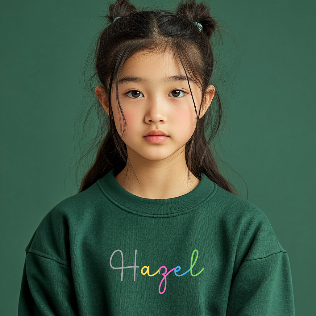 Hazel - Youth Crewneck Sweatshirt