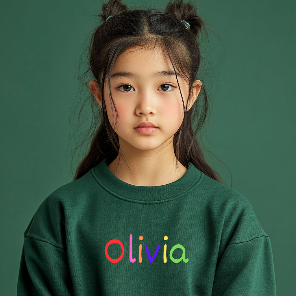 Olivia - Youth Crewneck Sweatshirt