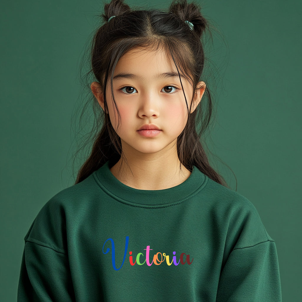 Victoria - Youth Crewneck Sweatshirt