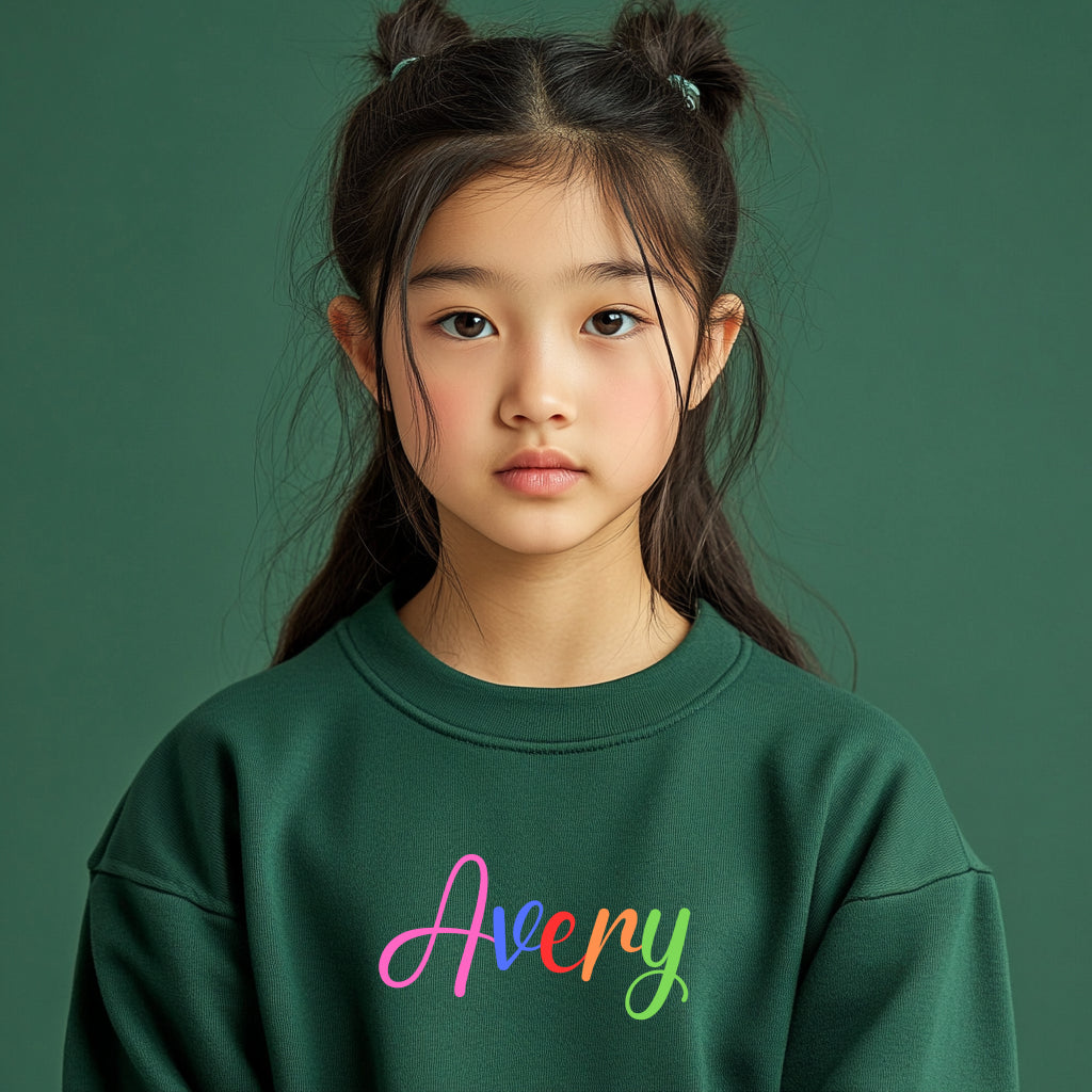 Avery - Youth Crewneck Sweatshirt