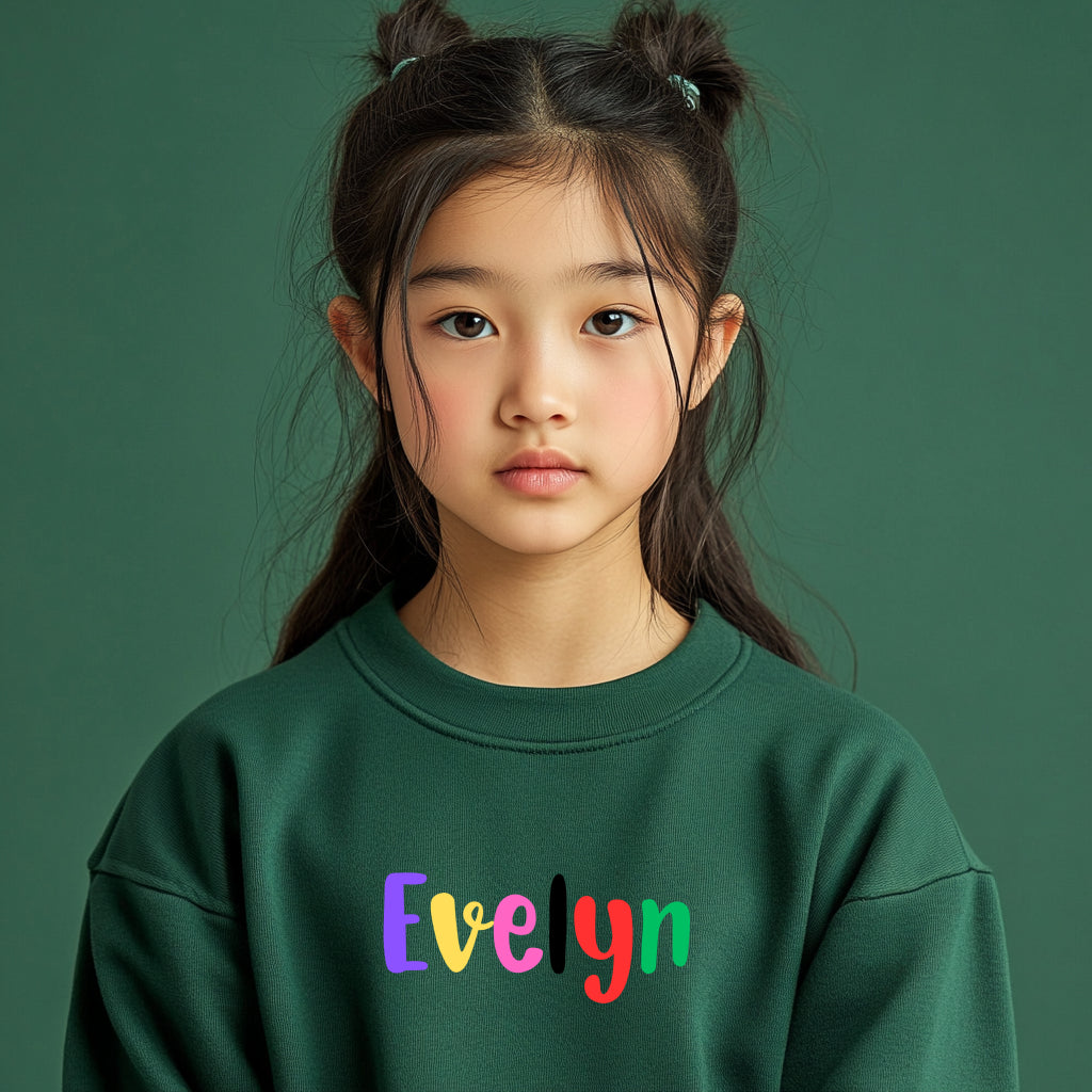 Evelyn - Youth Crewneck Sweatshirt