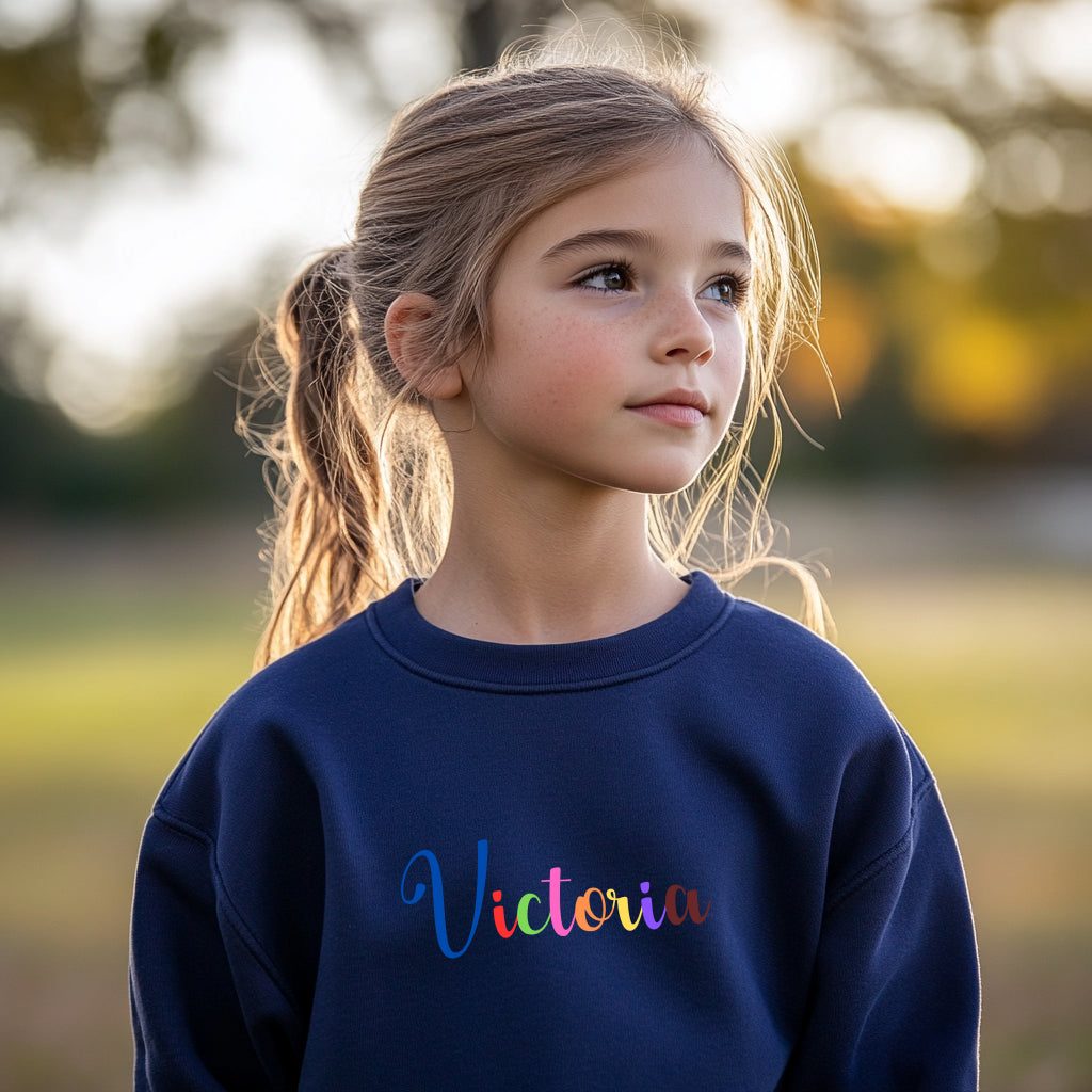 Victoria - Youth Crewneck Sweatshirt