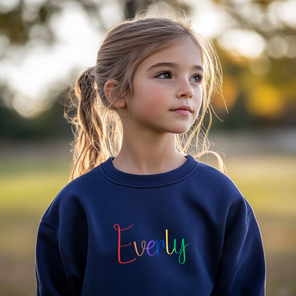 Everly - Youth Crewneck Sweatshirt