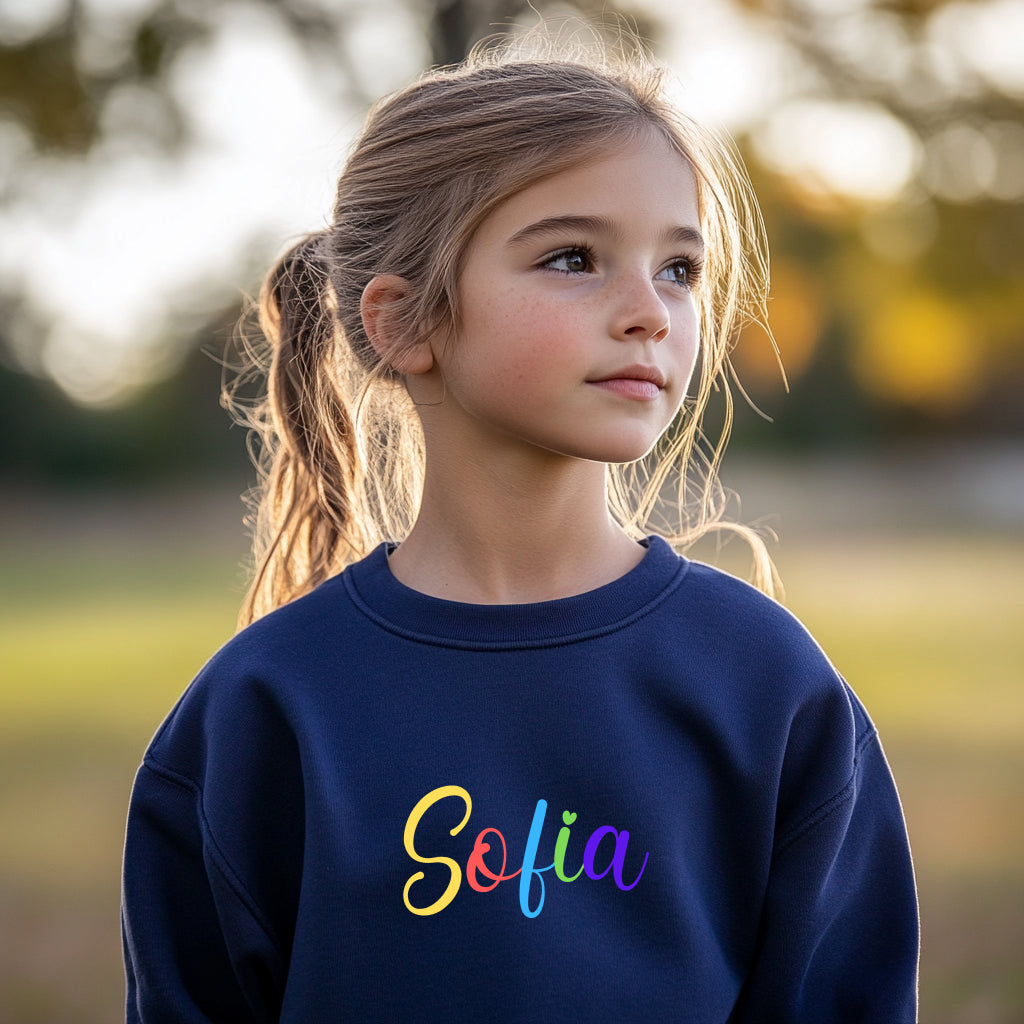 Sofia - Youth Crewneck Sweatshirt