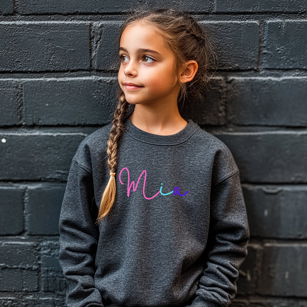 Mia - Youth Crewneck Sweatshirt