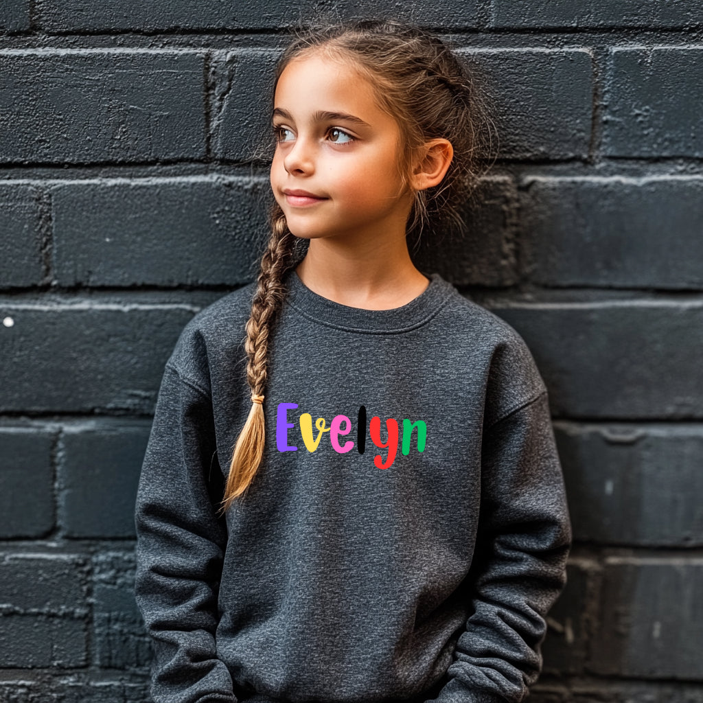 Evelyn - Youth Crewneck Sweatshirt