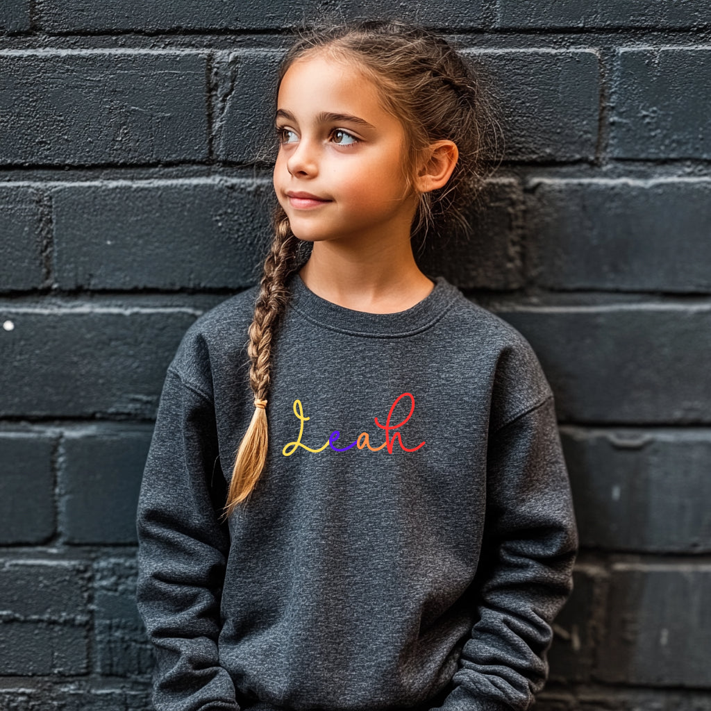 Leah - Youth Crewneck Sweatshirt