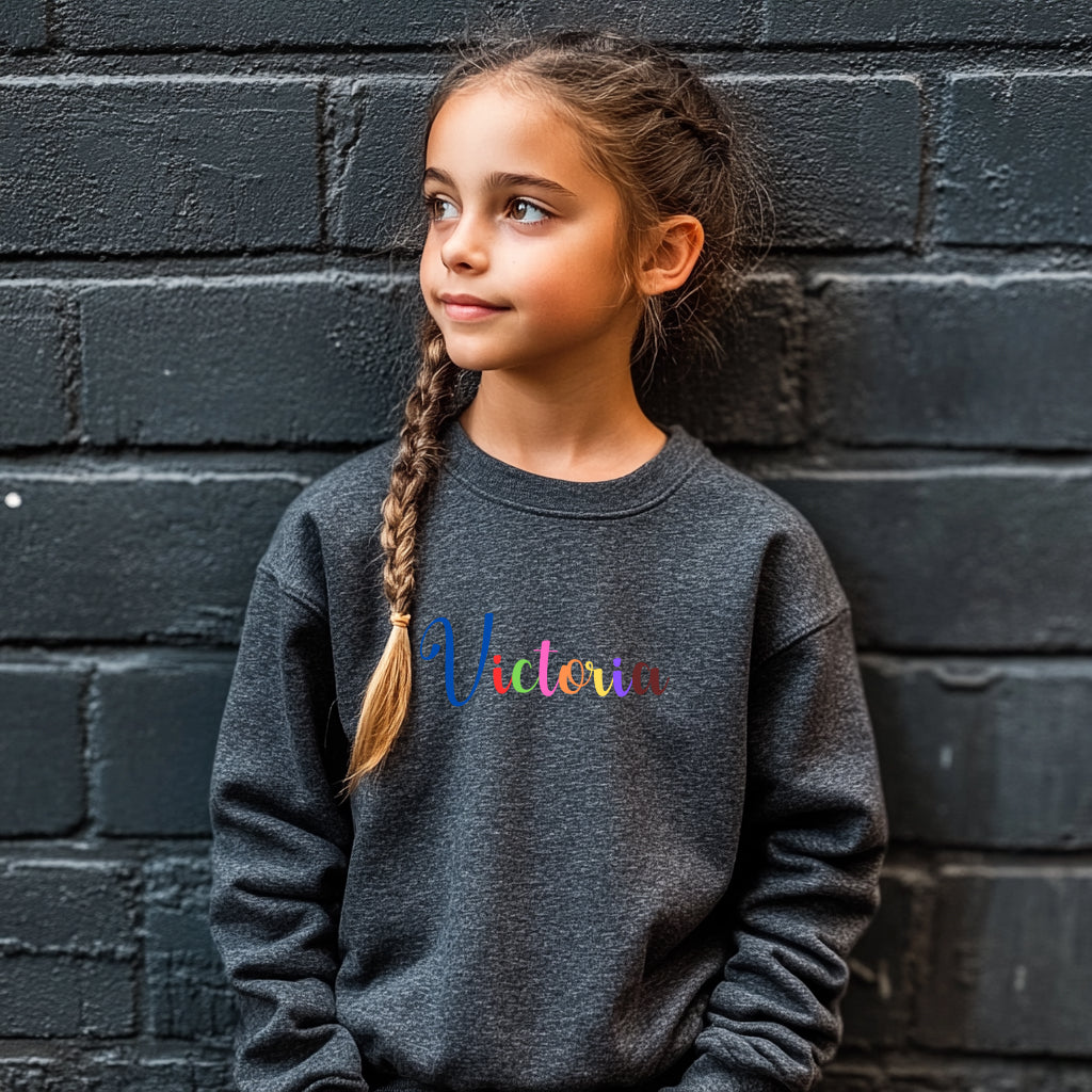 Victoria - Youth Crewneck Sweatshirt