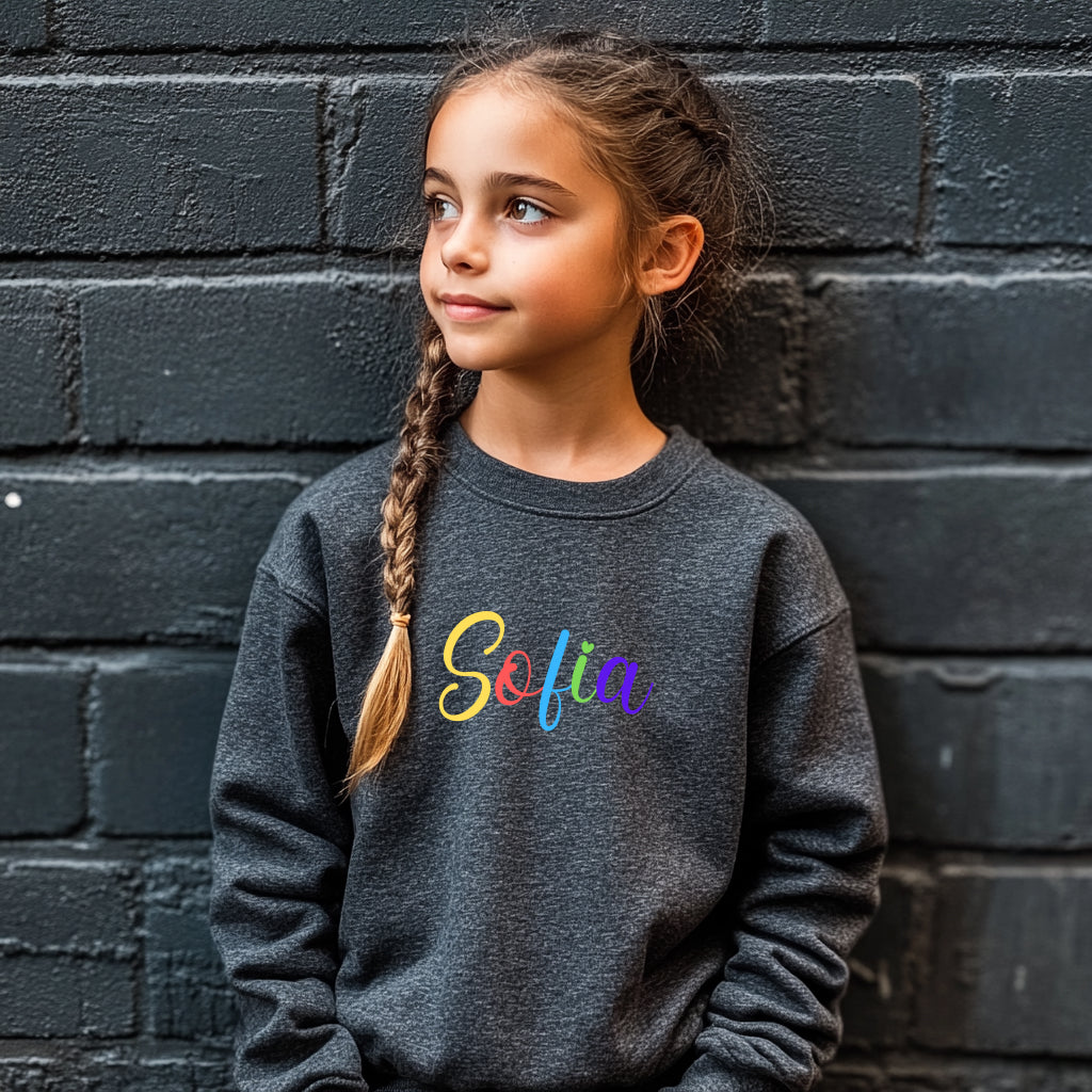 Sofia - Youth Crewneck Sweatshirt