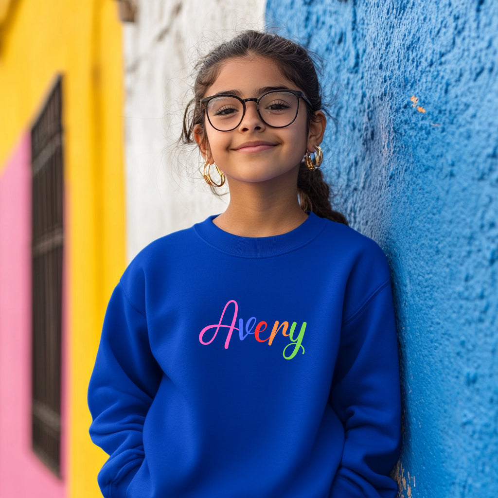 Avery - Youth Crewneck Sweatshirt