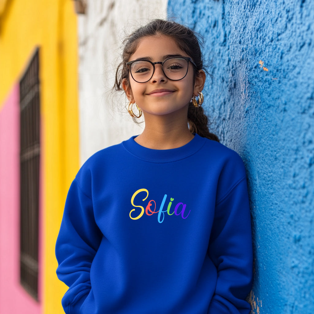 Sofia - Youth Crewneck Sweatshirt