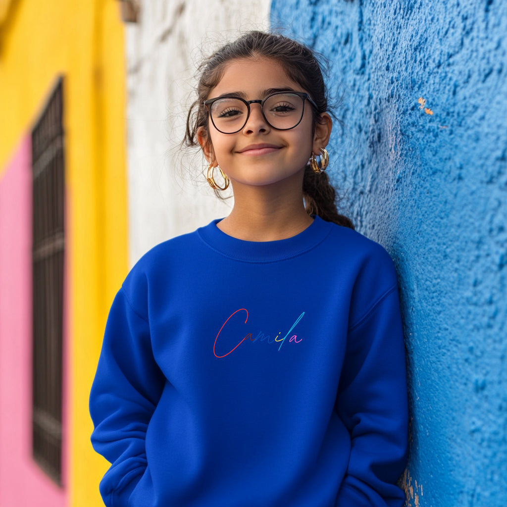 Camila - Youth Crewneck Sweatshirt