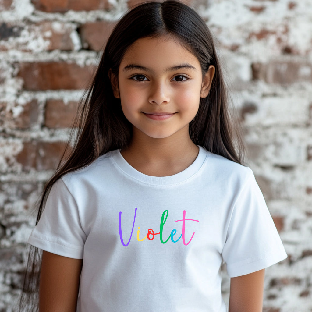 Violet - Youth Short Sleeve Tee