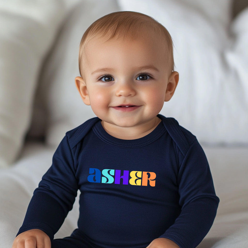 Asher - LS Onesie