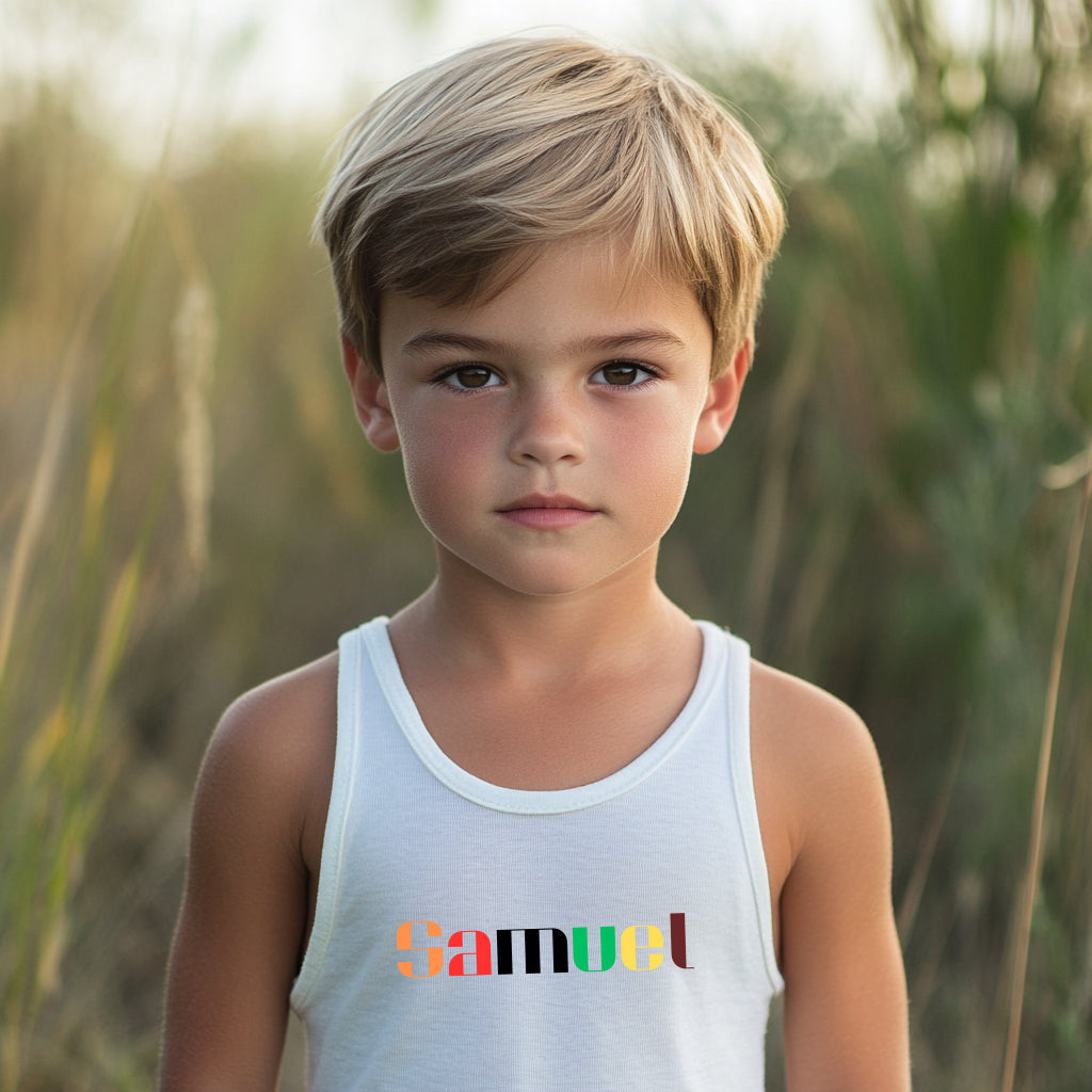 Samuel - Kid's Jersey Tank Top