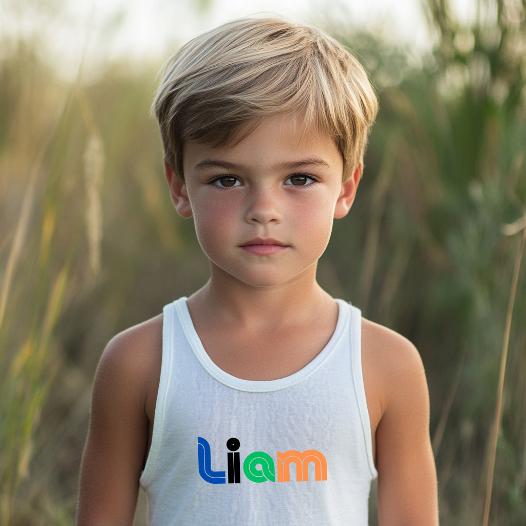 Liam - Kid's Jersey Tank Top