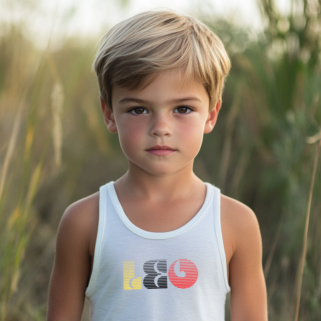 Leo - Kid's Jersey Tank Top