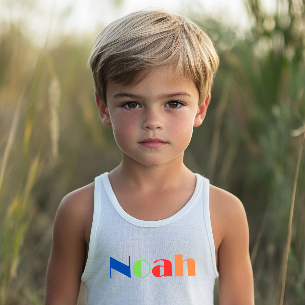 Noah - Kid's Jersey Tank Top