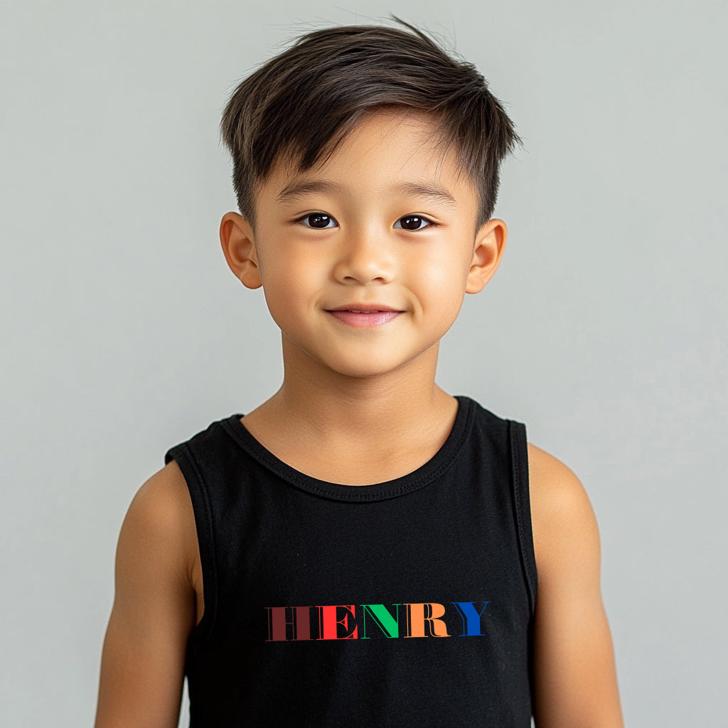 Henry - Kid's Jersey Tank Top