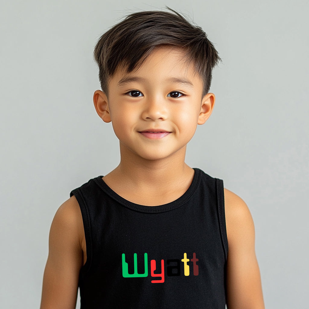 Wyatt - Kid's Jersey Tank Top