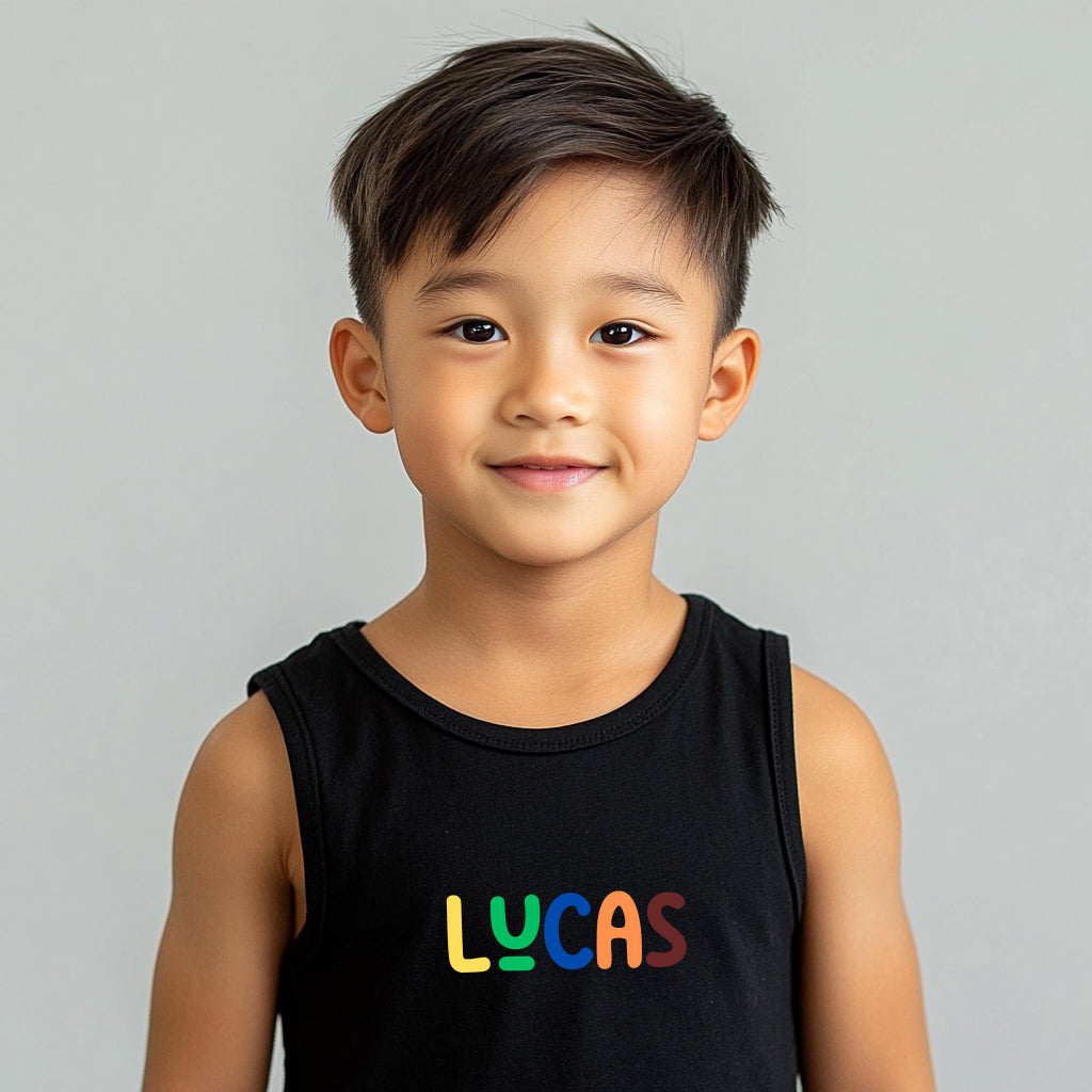 Lucas - Kid's Jersey Tank Top