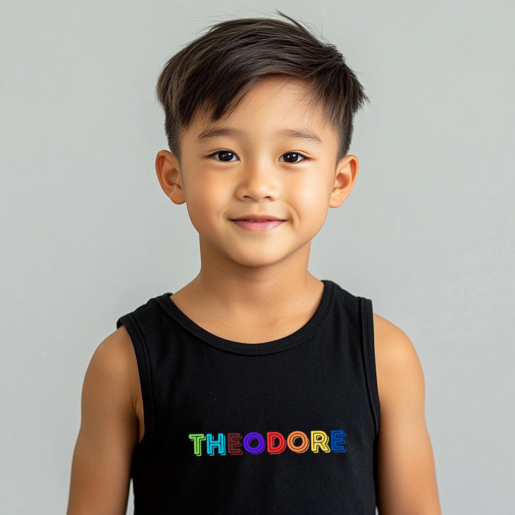 Theodore - Kid's Jersey Tank Top