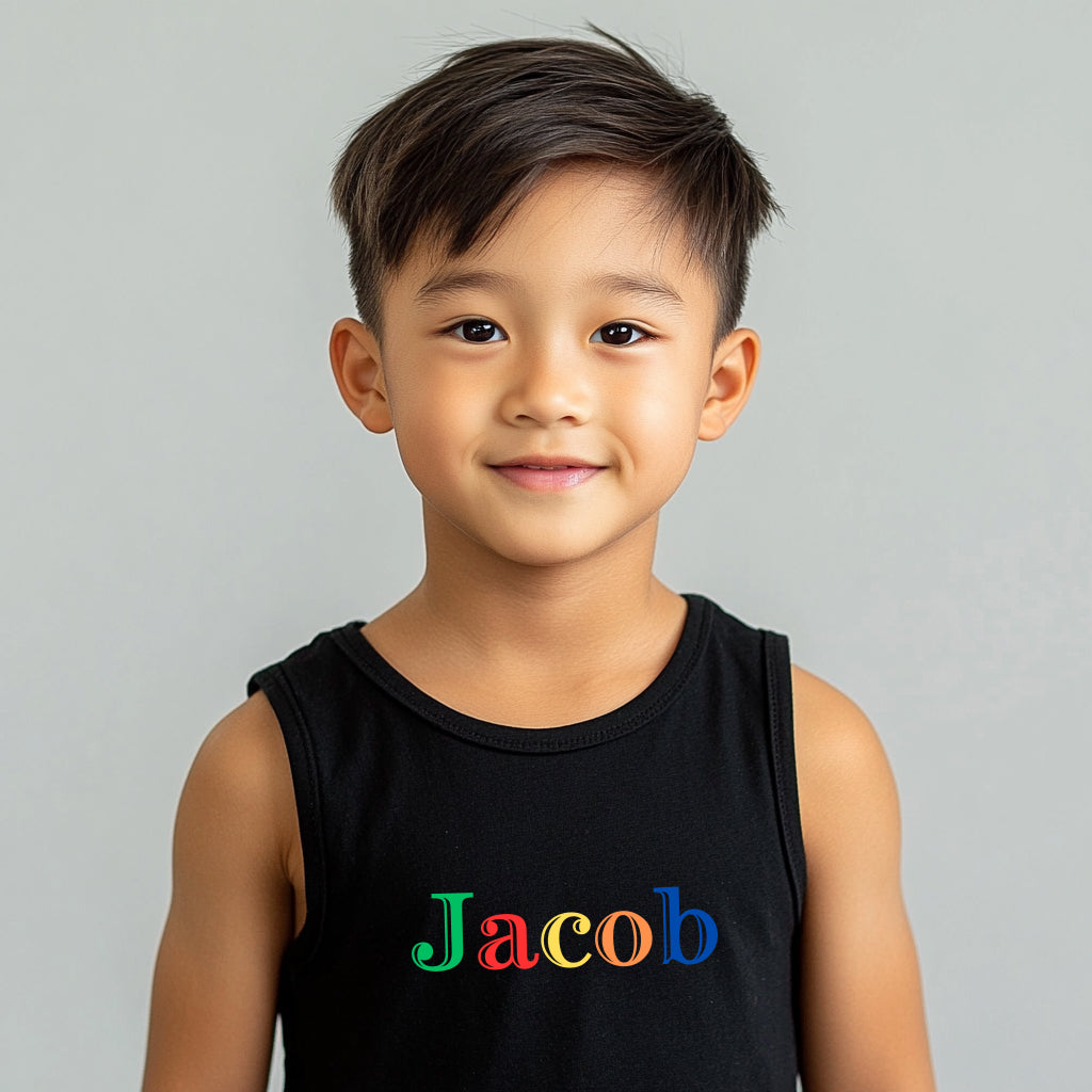 Jacob - Kid's Jersey Tank Top